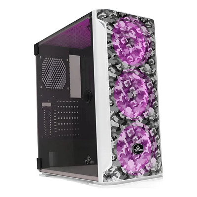 Pc Gamer Yeyian, Nvidia Geforce Rtx 5060 8gb Gddr6, Amd Ryzen 5 5500 4.2 Ghz, 32gb Ddr4 3200mhz, 1tb Nvme M.2 Gen 4, 650w, Wifi, Bluetooth, Ypa-hw5500c-560p1m | Meses sin interés