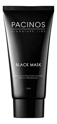 Mask Black Peel Pacinos 60g Reduz Cravos E Oleosidade