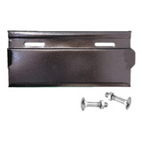 Porta Placas Moto Acero Inox + Tornillos - Omi