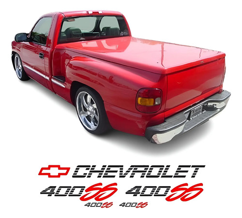 Kit Calcomanias Car Decal Para Chevrolet California 400ss