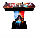 Tablero Arcade Con Base Mortal 