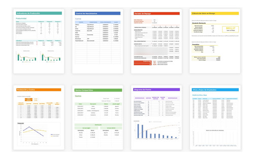 Excel Plantillas Editables Contabilidad Presupuestos Ingenie