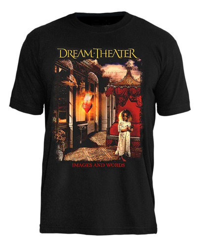 Camiseta Camisa Rock Banda Dream Theater - Images And Words