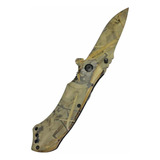  Cuchillo Camuflaje  Militar  Cortapluma Caza Outdoor