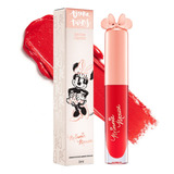 Batom Líquido Bruna Tavares Bt Minnie Mouse Bow-tiful 5ml Cor Vermelho