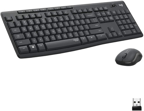 Kit Teclado E Mouse Logitech Mk295 Sem Fio Silencioso