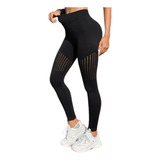 Leggins Deportivo Malla Pushup Levanta Cola Sin Costuras 