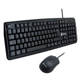 Kit De Teclado Y Mouse Nextep Ne-416 Alámbrico Usb Español