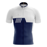 Jersey Ciclismo Profesional Tipo Scott Cycling Gab Azul