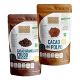 Paquete Nibs Y Cacao En Polvo Orgánico Superfoods Xocomaya 