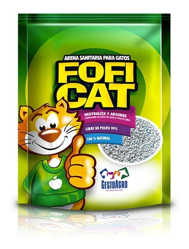 Arena Sanitaria  Gato Fofi Cat X 25 Kilos