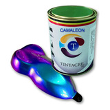 Pintura Camaleón Bicapa X 1/4 Lt. Rojo - Violeta - Azul