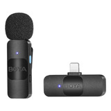 Sistema Microfone Sem Fio Boya By-v1 Dispositivos Iso 2.4ghz
