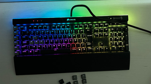 Teclado Corsair K95 Rgb Platinum Mx Cherry Speed Ingles