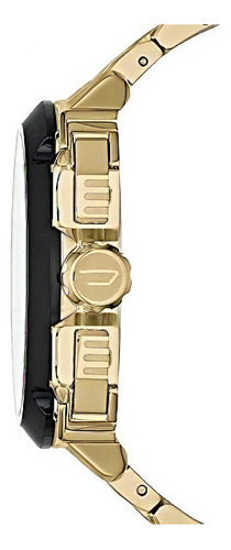 Reloj Diesel Dz7378 Acero Inoxidable Dorado Color Del Fondo Negro