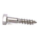 Tornillo Tirafondo Acero Inoxidable 304 6x60 50  Uni Ciser