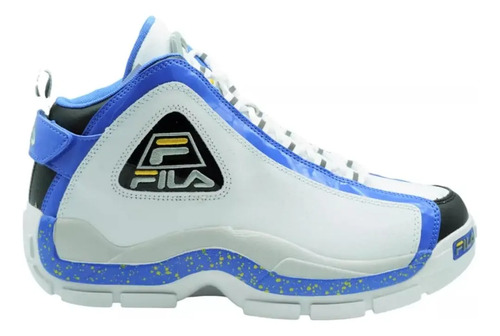 Tenis Fila Grant Hill 2 Blanco Azul Cielo Negro 138 Hombre | Envío gratis