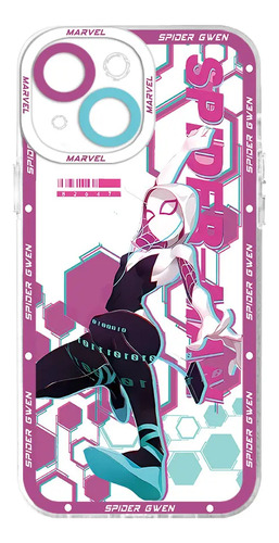 Funda De Teléfono Marvel Spider Man Gwen Para iPhone 11, 12,