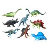 Dinosaurio Animales Juguete Goma Triceratop Regalo Día Niño
