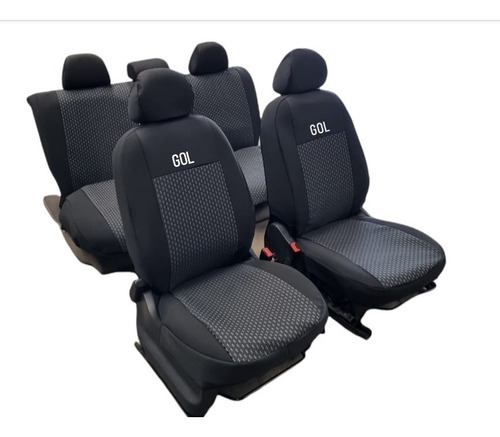 Fundas Cubreasientos Para Gol Vw En Tela Automotriz