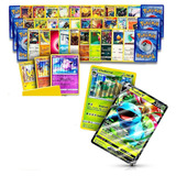 200 Cartas Pokemon Originales Sin Repetir + Carta V O Vmax