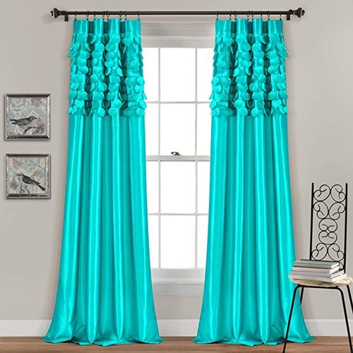 Lush Decor Circle Dream Ventana Cortinas Panel Set Para Sal