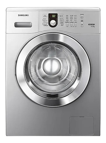 Lavarropas Automático Samsung Ww65m0nh Plata 6.5kg 220 v