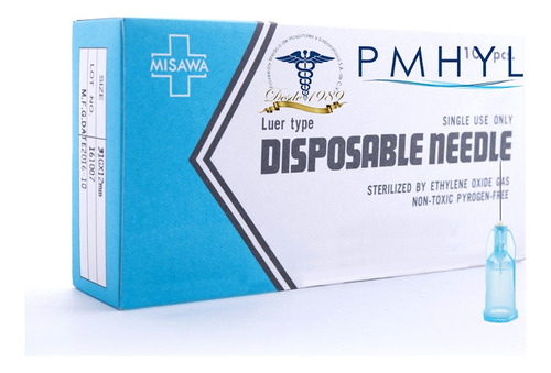 Agujas Mesoterapia Misawa 31g X 4mm Pack 10 Piezas Pmhyl