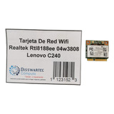 Tarjeta De Red Wifi Realtek Rtl8188ee 04w3808 Lenovo C240