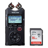 Tascam Dr-40x Grabadora De Audio De Cuatro Pistas/interfaz D