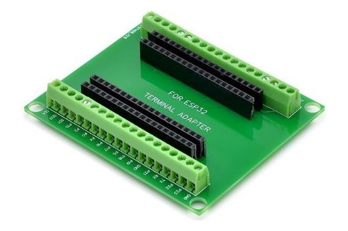 Adaptador Esp32 Pines A Borneras 