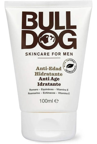 Crema Antiedad Arrugas Hombre Bull Dog Hidratante Acne