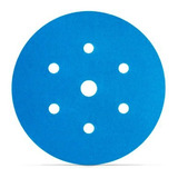 50 Discos Hookit Blue 321u 6'  - 7 Furos -gr 320 3m
