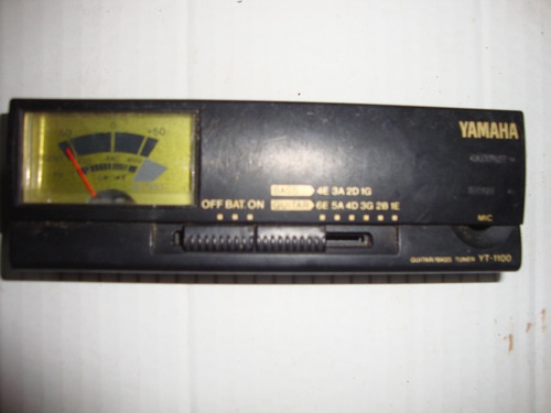 Antigo Afinador Yamaha Yt1100 Tuner Alta Precisão No Estado