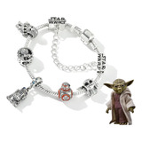 Pulsera Star Wars Tipo Pandor Baby Yoda R2-d2 Bb-8 Citripio