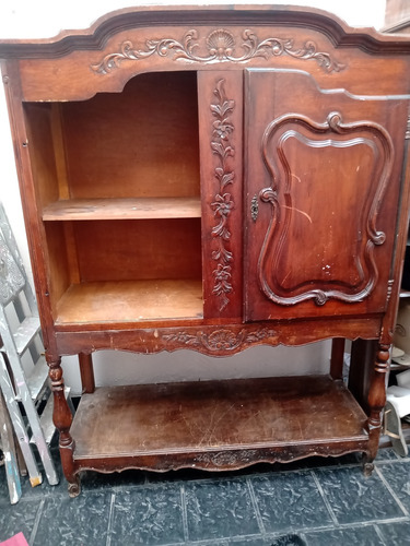 Mueble Antiguo Madera Para Reparar Le Falta Una Puerta