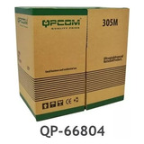 Cable Utp Cat6 Qpcom Qp-66804 Gris 100% Cobre Todo En Redes¡