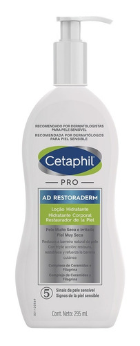 Cetaphil Restoraderm Pro Ad Control Loção Hidr 295ml 