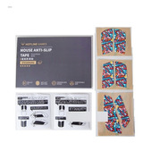 Mouse Grip Tape Hotlinegames Logitech G403 G603 G703 Color Cor F01 - Battel Fire - Azul/vermelho