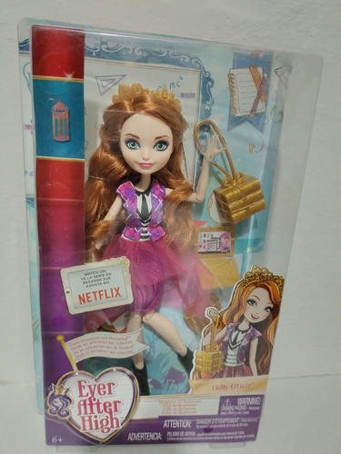 Hermosa Muñeca Barbie Ever After Hija De Rapunzel Holly 2017