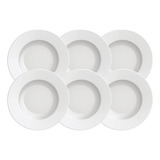 Juego De Platos De Postre De Porcelana Tramontina De 6 Piezas