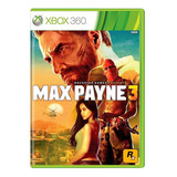 Jogo Max Payne 3 - Xbox 360 - - Mídia Física