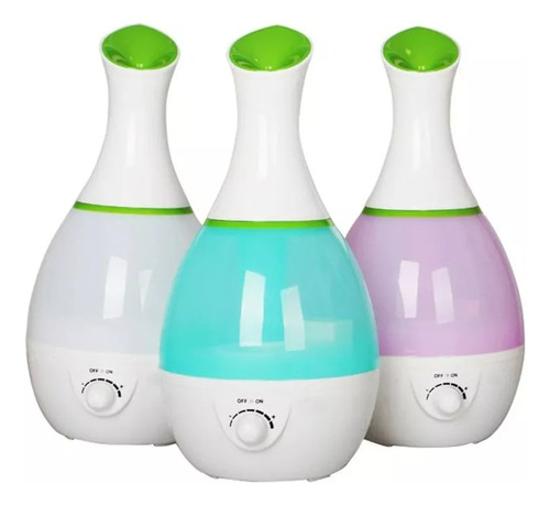 Humidificador Difusor Aroma 3 Litros Tipo Jarron+ Esencia