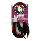 Cable De Audio Pbk Life 2 Rca 2 Plug 1/4 Mono 3 Mts 2rp-3dob