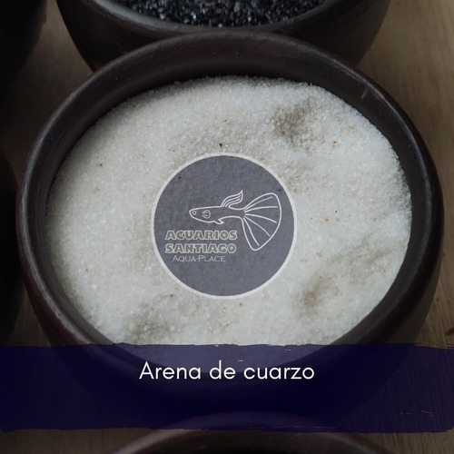 Arena Fina Cuarzo Acuario Pecera Tropical Y Agua Fría 2 Kg