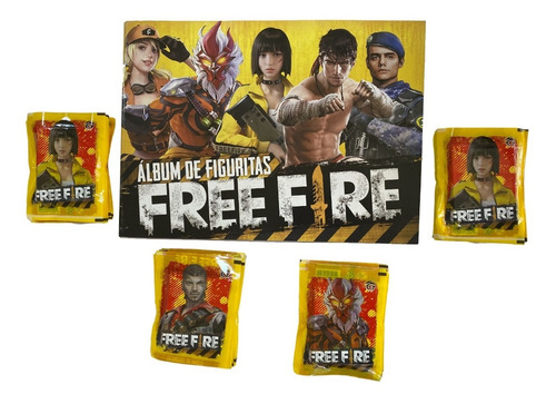 Album Free Fire + 100 Sobres