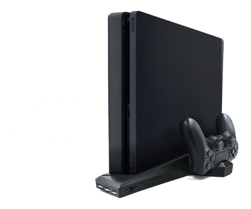 Soporte Vertical Enfriamiento Multifuncional Ps4 Slim 7 En 1