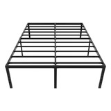 Yedop Base De Cama Queen De 18 Pulgadas, No Necesita Somier,