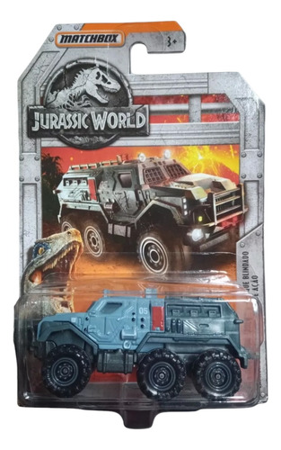 2017 Matchbox Jurassic World Armored Tranque Blindado #05