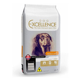 Ração Light Frango/arroz 15kg Dog Excellence Adulto Raça M/g